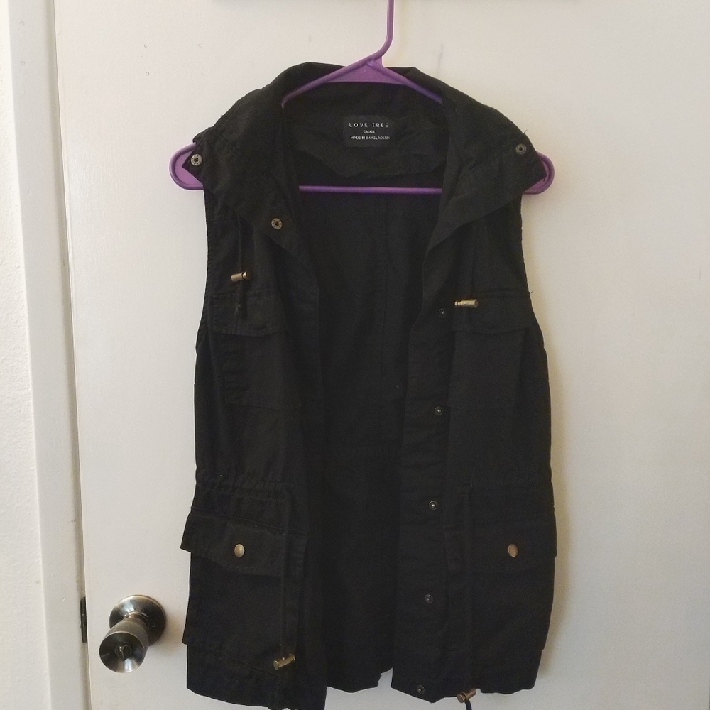 Black vest